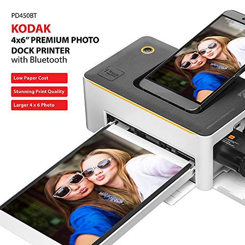 Portable Instant Photo Printer, Bluetooth Edition, 4x6” W124580