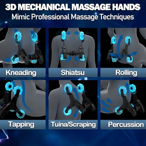 Full Body Zero Gravity SL-Track Shiatsu Massage Chair with Heat V906383