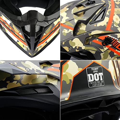 Unisex-Adult Full Face Motocross Helmets Y2197