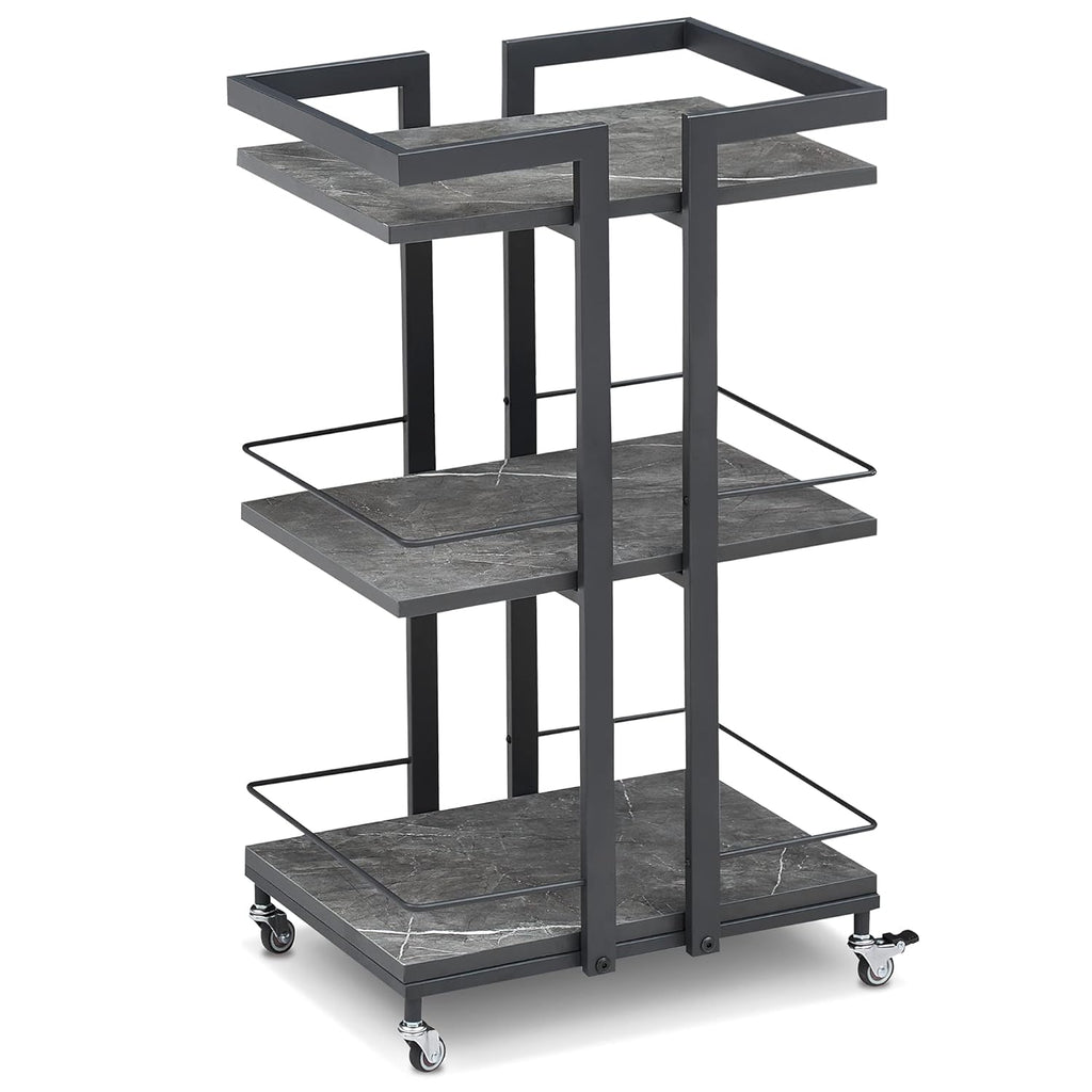 Metal Storage Rolling Cart with Wheels O400