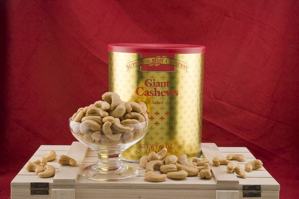 Salted Whole Cashews 3.75 lbs S639