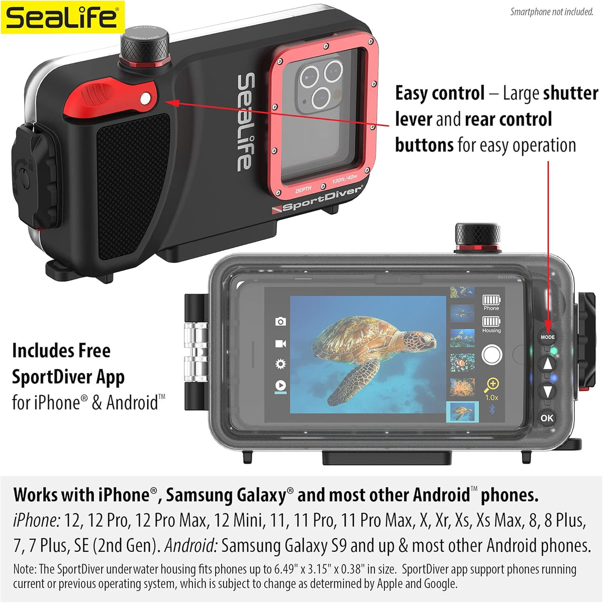 Waterproof Smartphone Scuba Case Q2837
