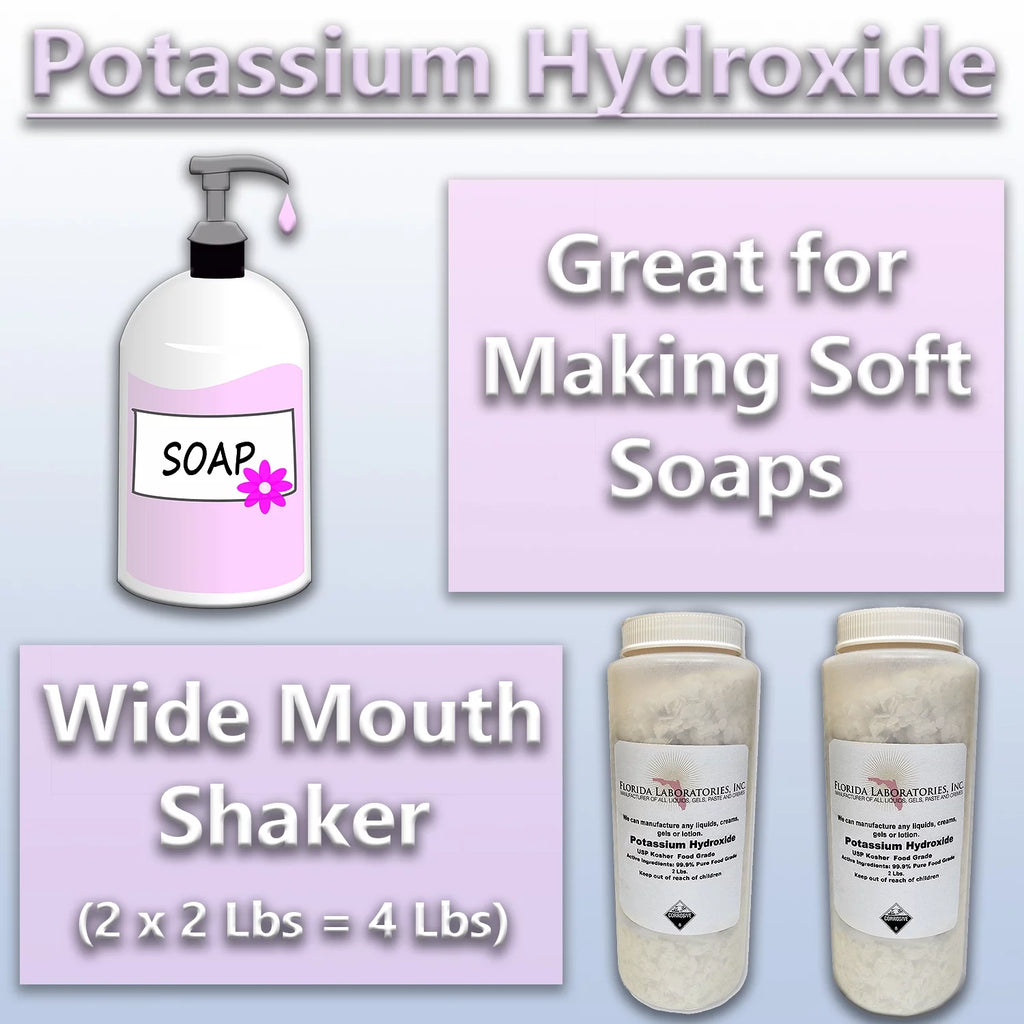 4 Lbs Potassium Hydroxide R980329