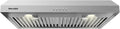 30 Inch Stainless Steel Under Cabinet Range Hood with Baffle Filters and 2 LED Lights F66606