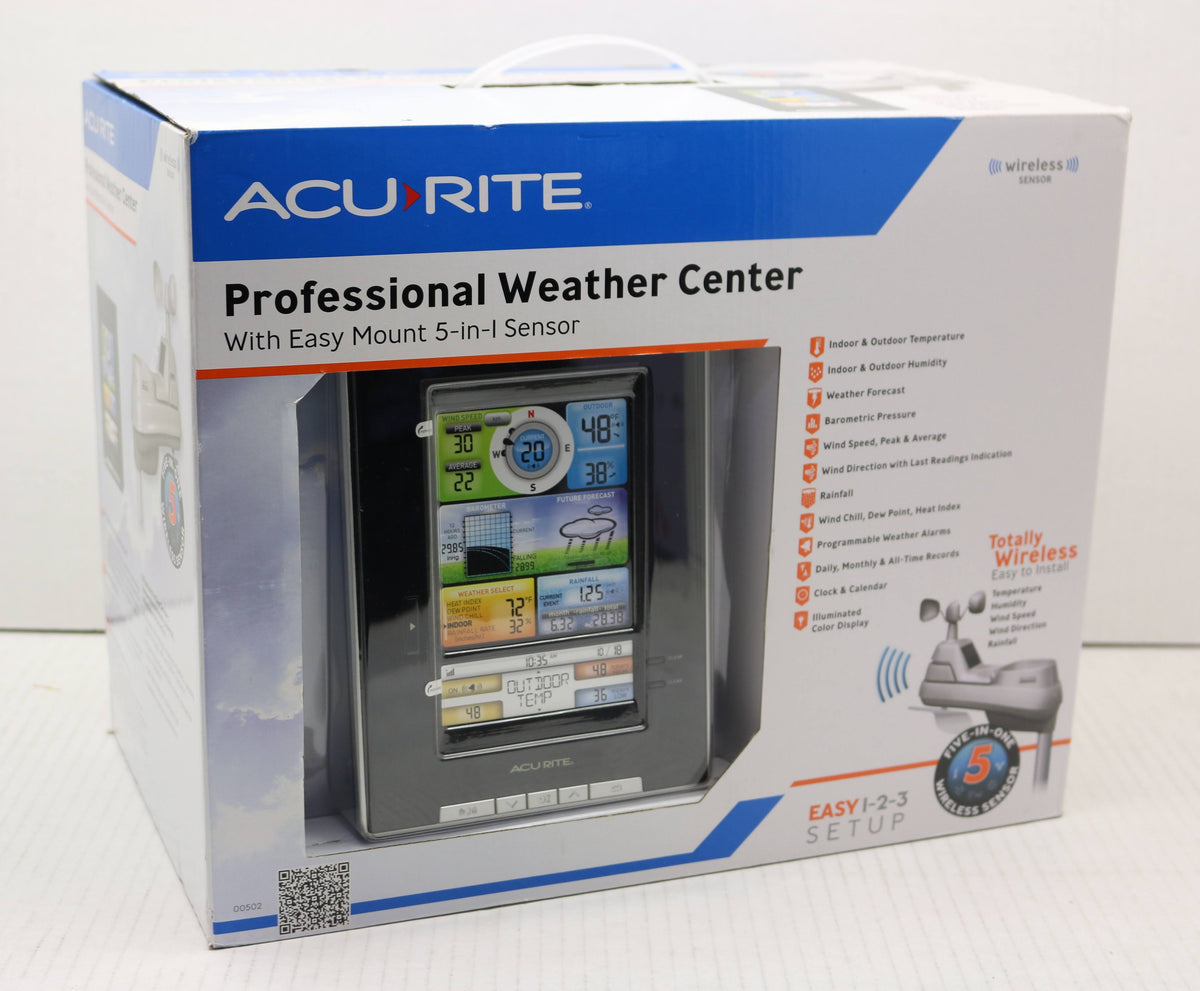 Professional Weather Center with 5-in-1 Sensor Z437922