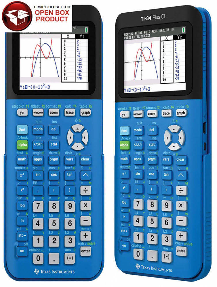 Blue Graphing Calculator O701889