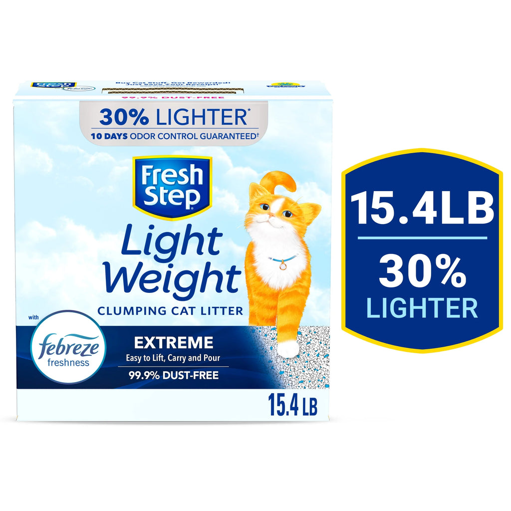 Lightweight Scented Clumping Cat Litter, 15.4 lbs X627413