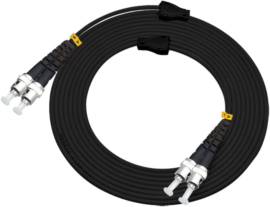 LC to LC Outdoor Armored Duplex 9/125 SM Fiber Optic Cable 300M A48258