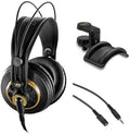 Semi-Open Stereo Headphones with Headphone Holder and Extension Cable L66343
