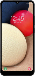 Black 32GB Samsung Galaxy A02s Prepaid Smartphone F43490