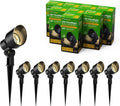 Low Voltage LED Outdoor Landscape Floodlight 8 Pack W78831