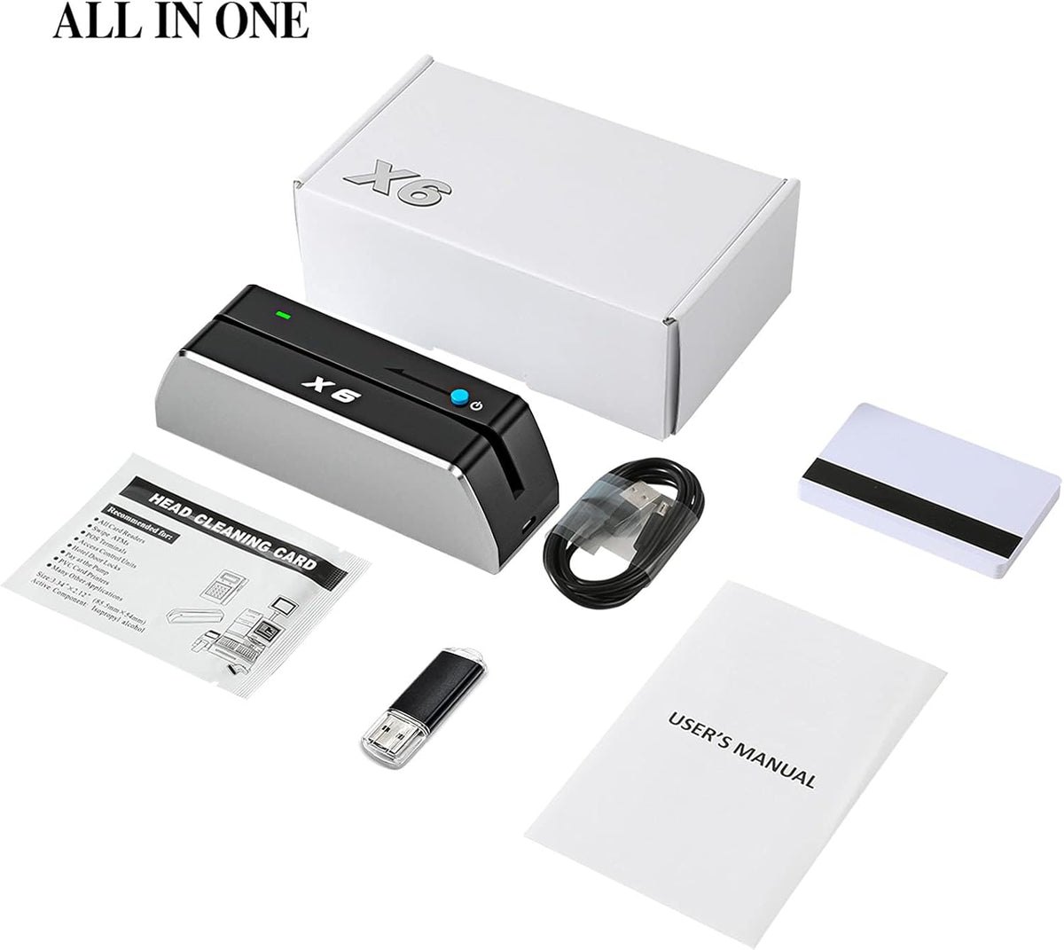 3 Tracks Mag Card Reader Writer Encoder X230