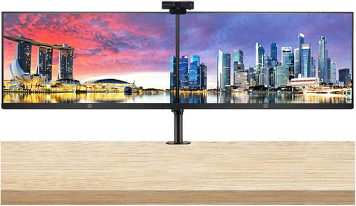 27 Inch FHD IPS Anti-Glare Monitor 2-Pack with Webcam and Dual Monitor Stand U619