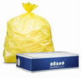 40-45 Gallon Yellow 1.5 Mil Trash Bags A381