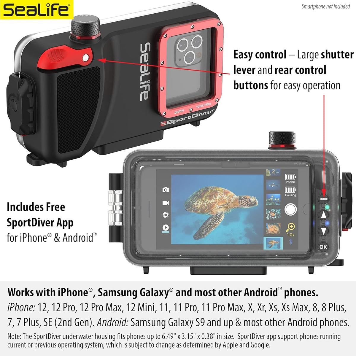 Waterproof Smartphone Scuba Case Q2837