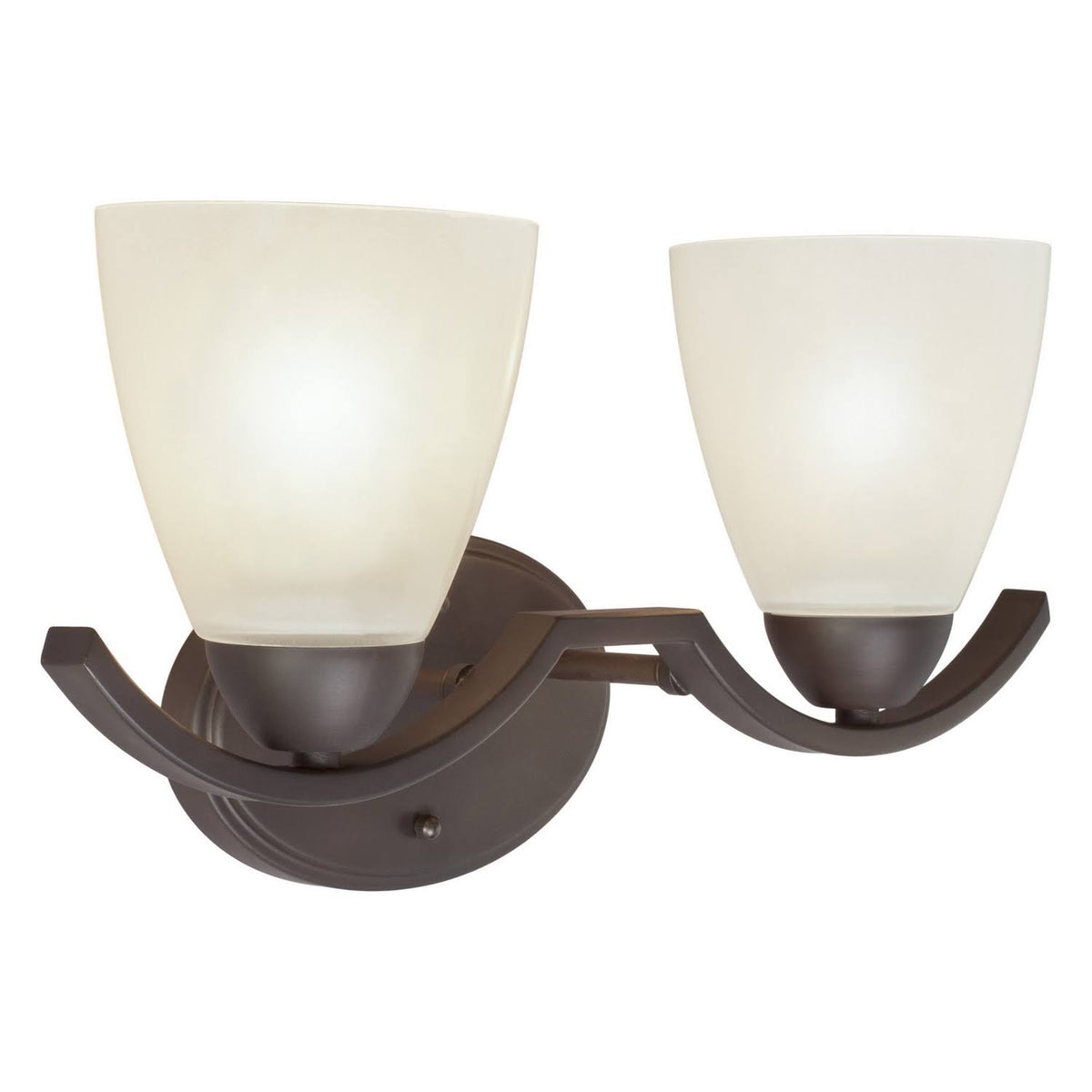 2 Light Bath Bracket Antique Bronze P3778