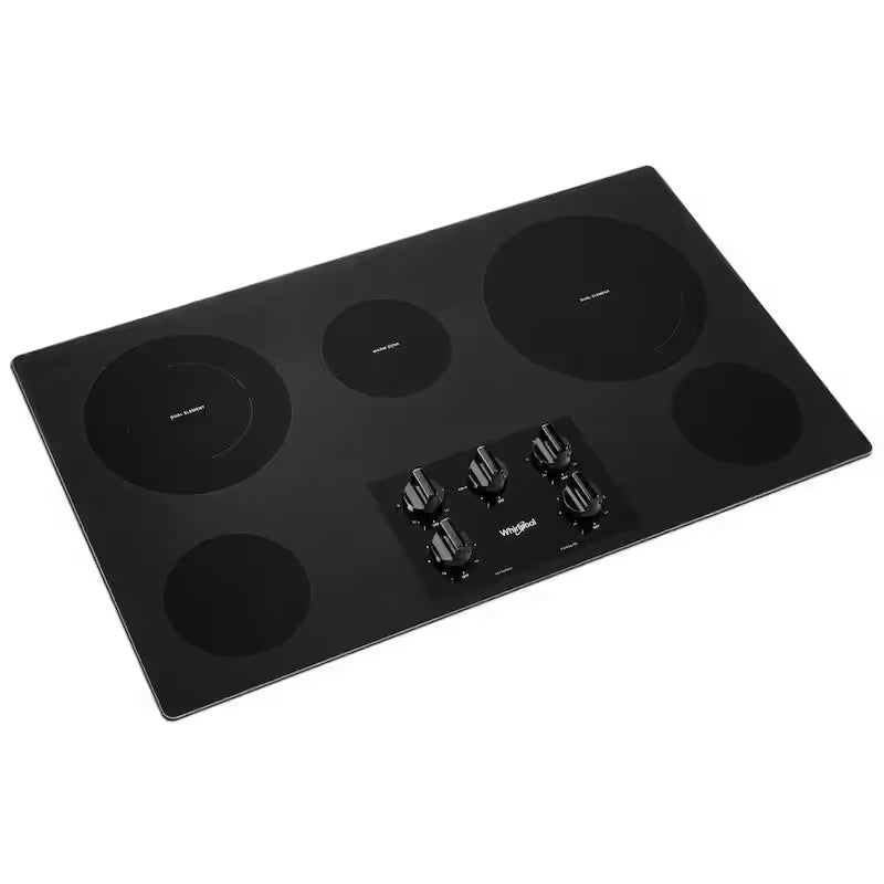 36 in. Black Electric Ceramic Glass Cooktop with 5 Elements M82577