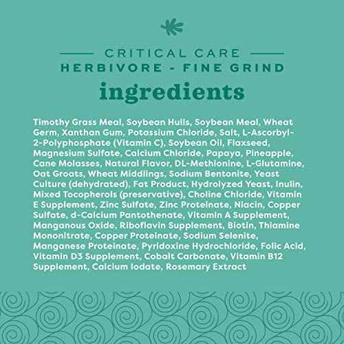 Critical Care Fine Grind Pet Supplies K1059