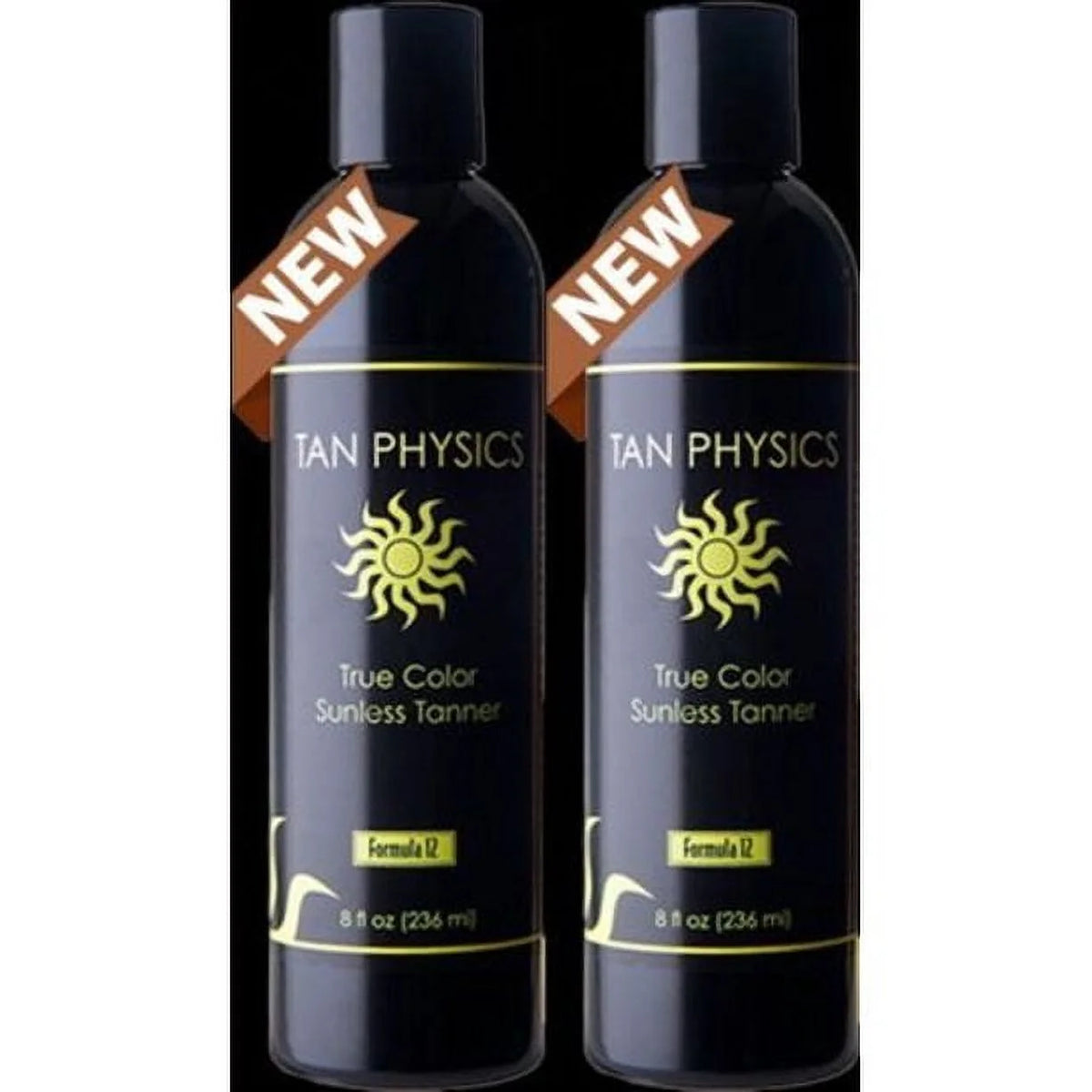 Tan Physics True Color (2 pack) w/ 5 FREE pairs of application gloves, Sunless Tanner L2686