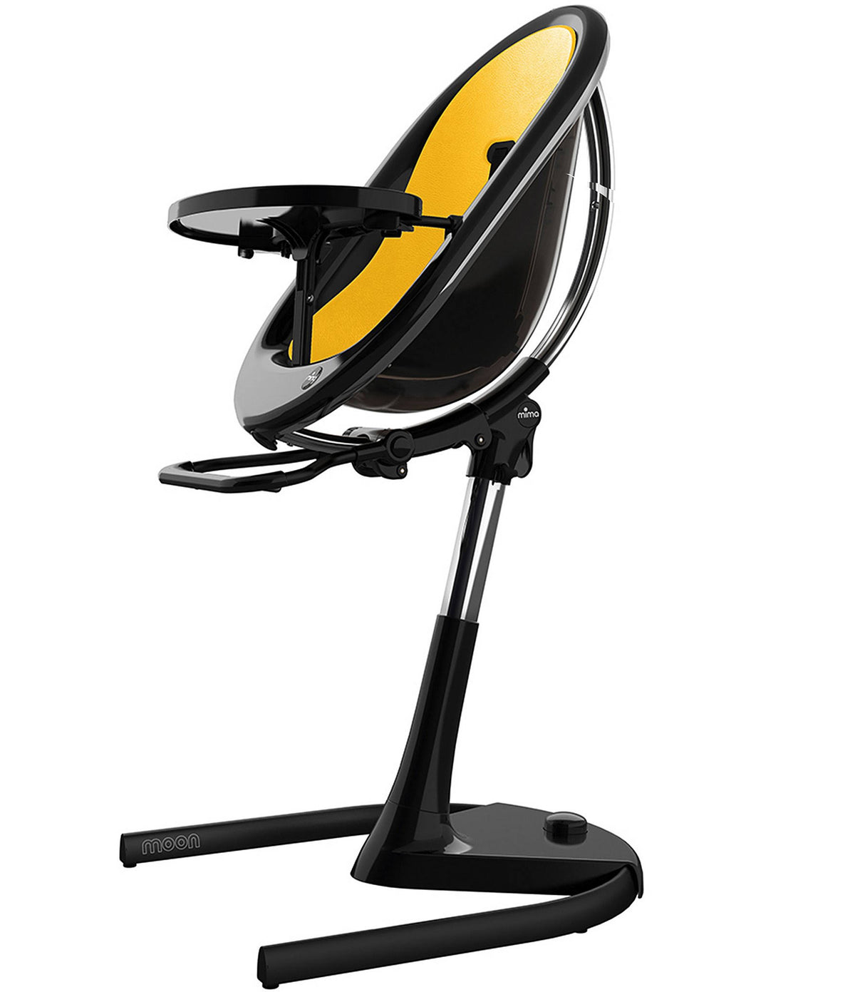 Black Yellow High Chair Q556772