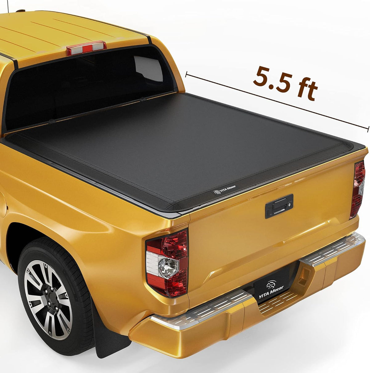 Soft Quad Fold Truck Bed Tonneau Cover for 6.5ft Bed G258