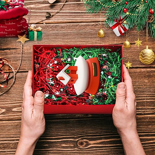 1LB Christmas Crinkle Cut Paper Shred Filler N759