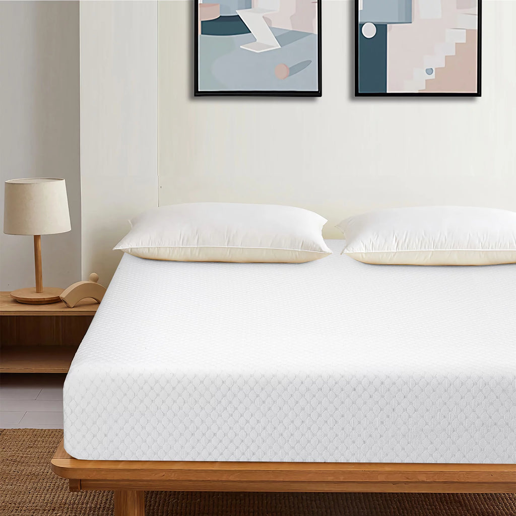 Twin Size 8'' Jacquard Foam Mattress Medium Firm J1293