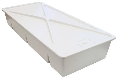 White 115 Gallon Reservoir Lid K874