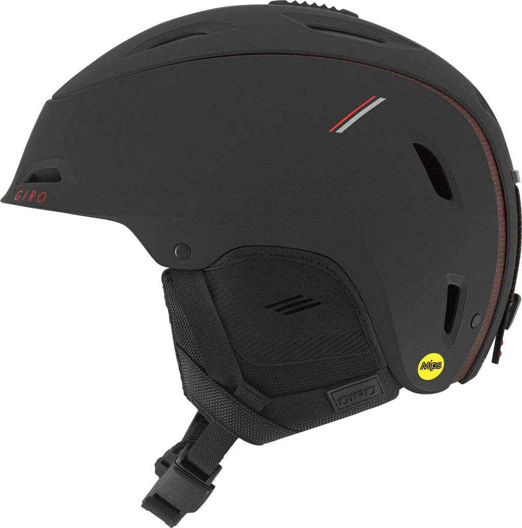 Matte Black/Red MIPS Helmet P221