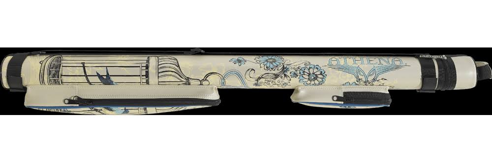 2x2 Hard Embroidered Cue Case B886