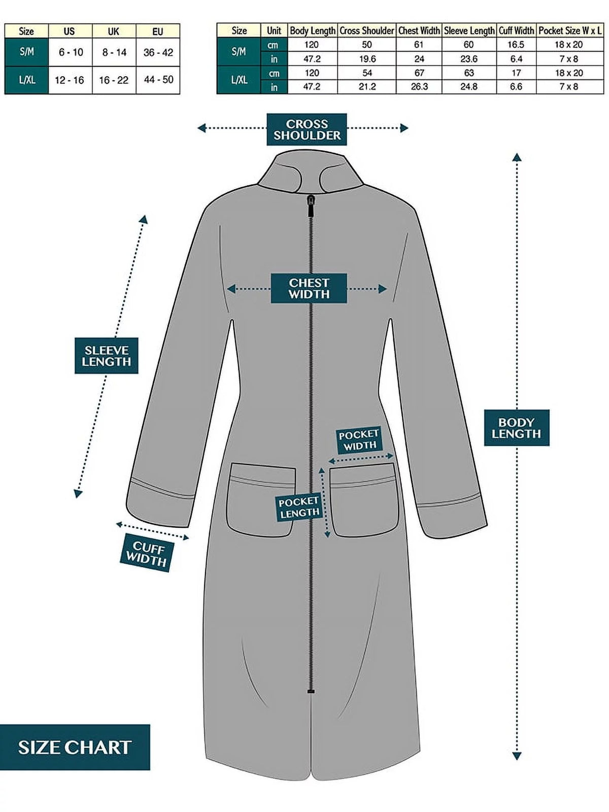 Wine Red Sherpa Fleece Zip Robe with Pockets K131432