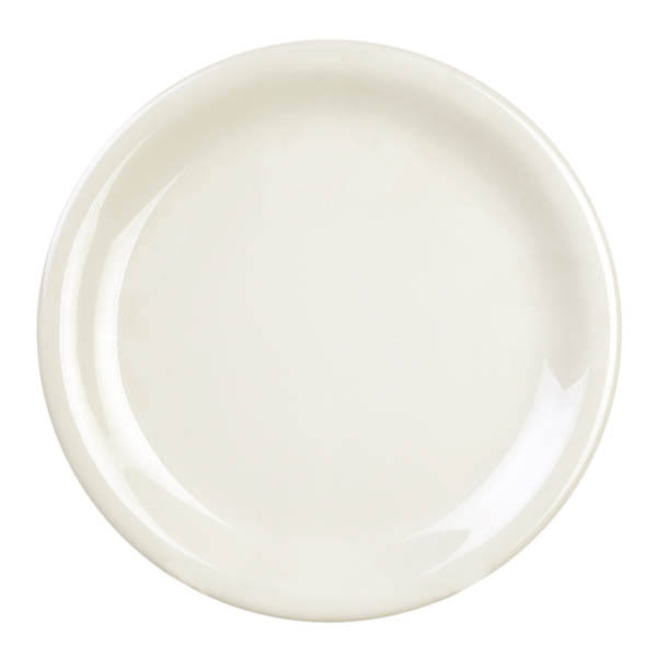 10 1/2x22 Narrow Rim Plate, Melamine, Pack of 6, 2 Packs R175