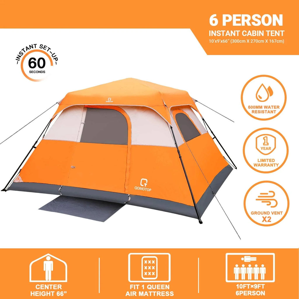 6 Person Waterproof Camping Tent G2658