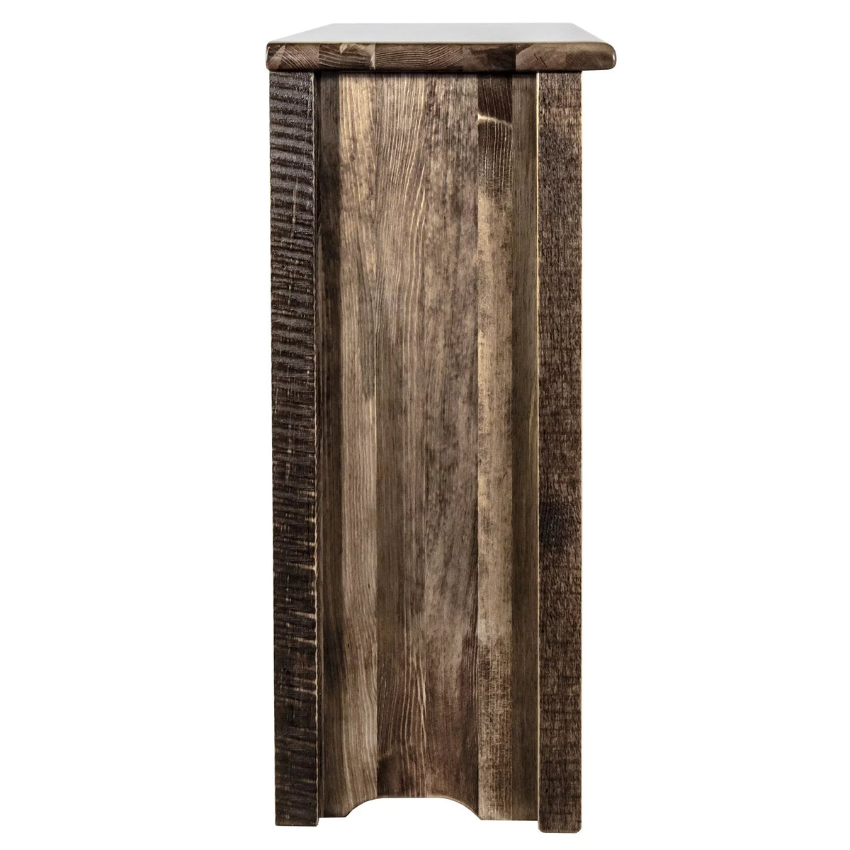 Accent Cabinet with Laser Engraved Wolf Design K635