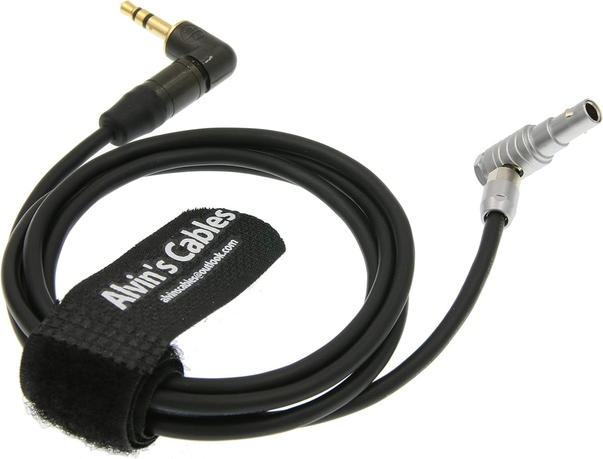 Right Angle 5 Pin Male to 3.5mm TRS Audio Cable 20 Inches A787