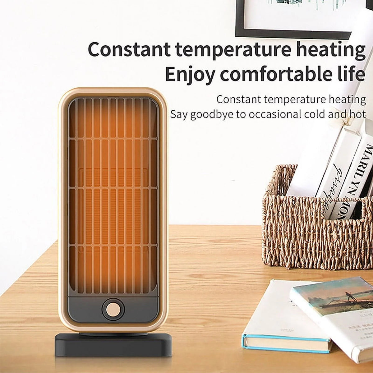 500W Ceramic Electric Heater with Overheat Protection D5111