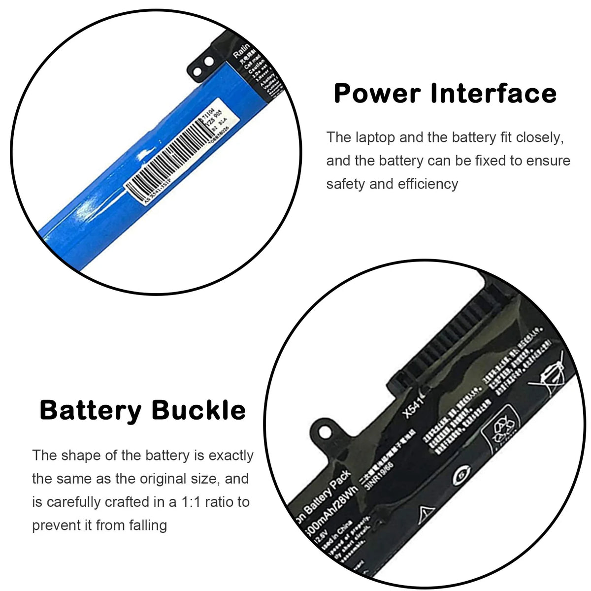 Battery for ASUS X541 F541 R541 Series B464394