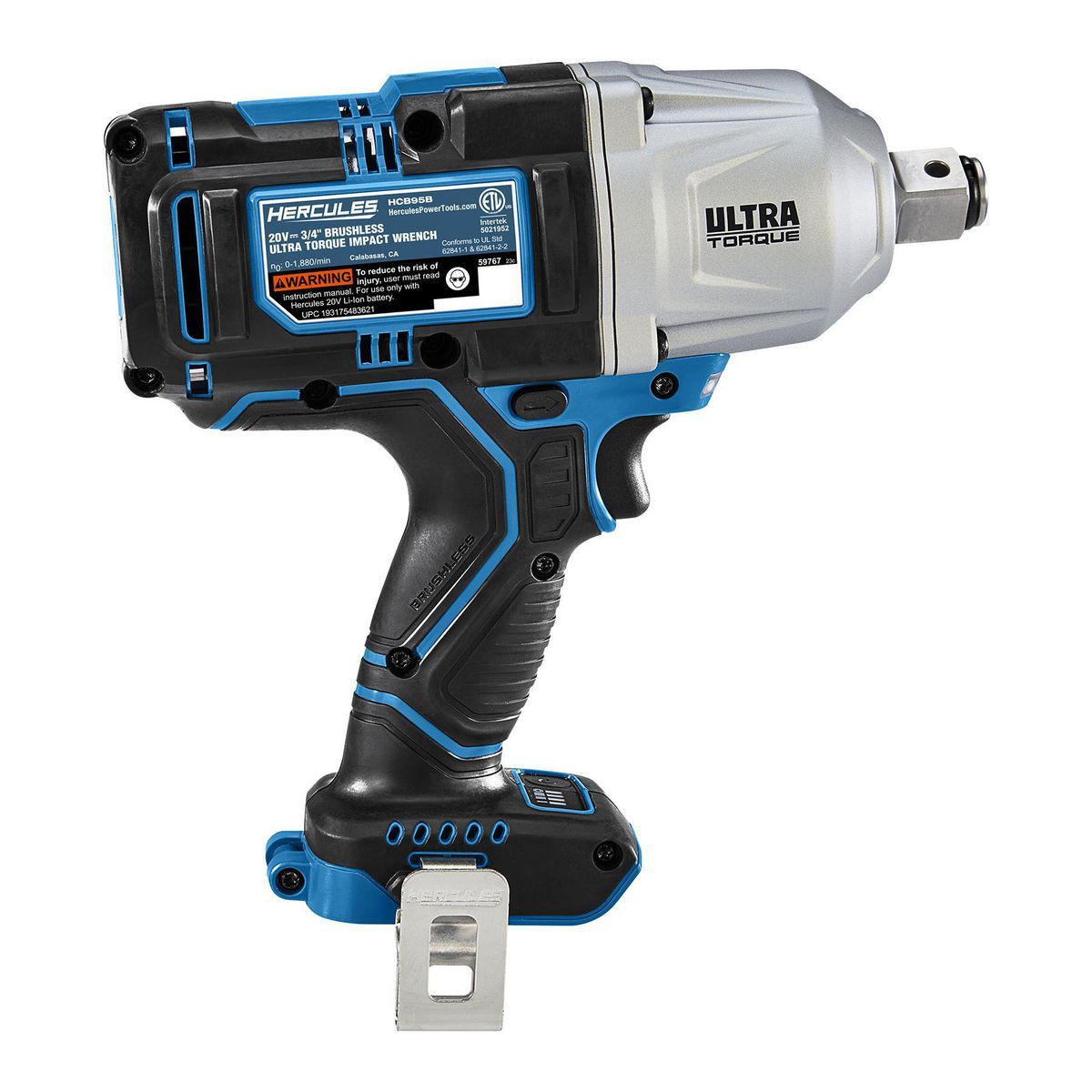 20V Brushless Cordless 3/4 in. Ultra Torque Impact Wrench with Friction Ring U387