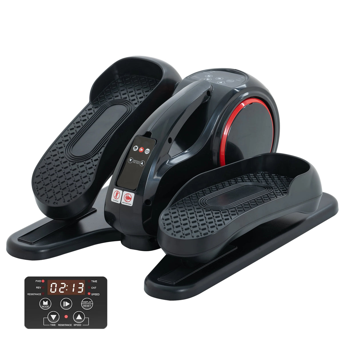 Under Desk Ellipticals Electric with Remote Control & Non-Slip Pedals H1912