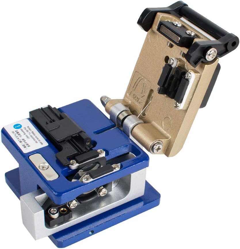 FC-6S FTTH Optic Kit Fiber Cleaver Optical Power Meter Visual Fault Locator Black X900
