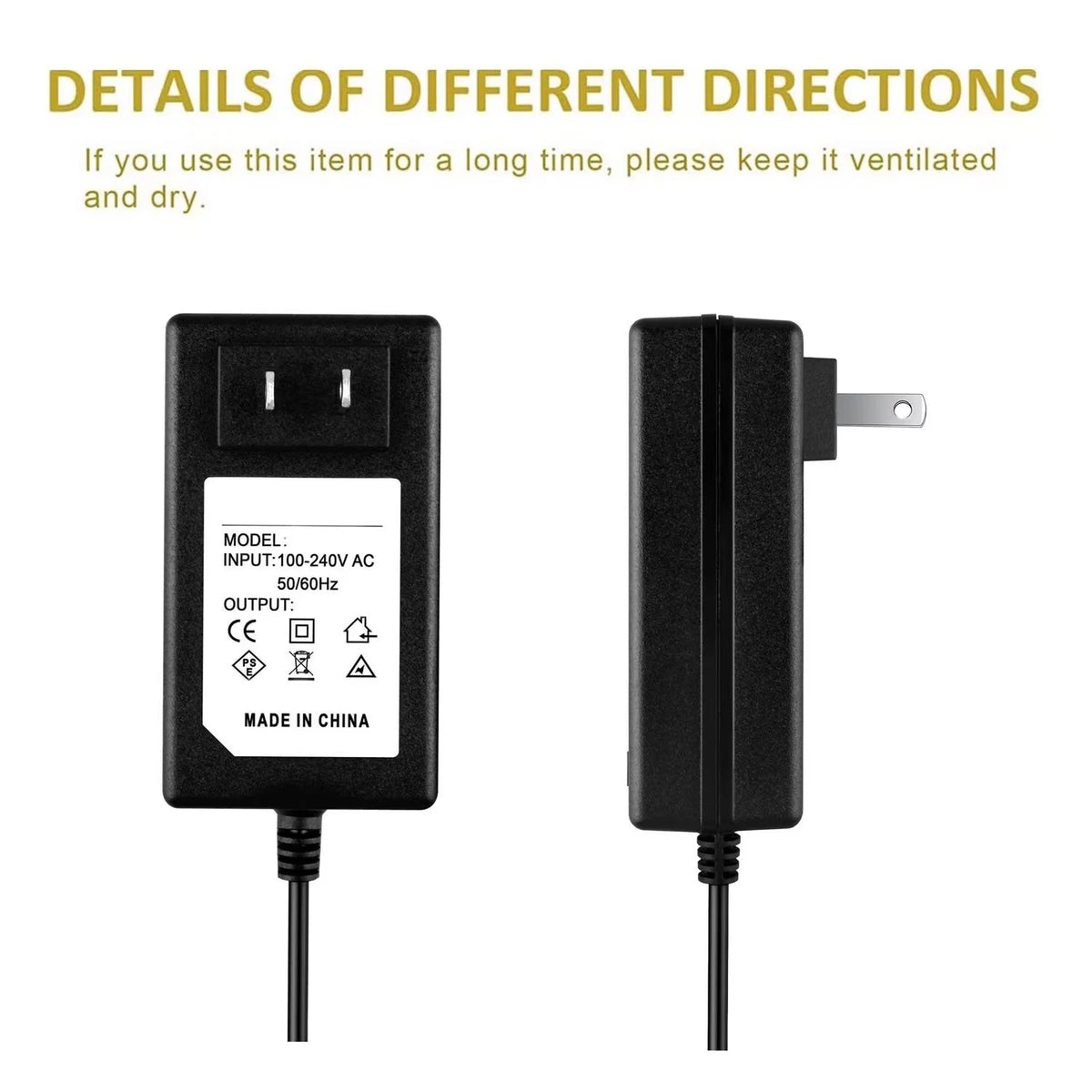 AC/DC Adapter Power Supply Cord Cable PS Charger R8519