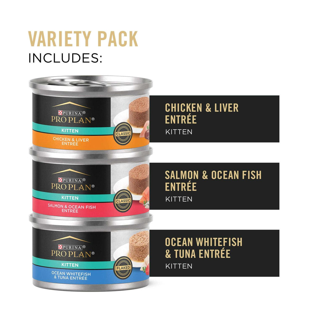 Wet Kitten Food Variety Pack Y1547