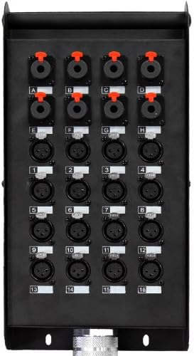 16 Channel 100' XLR Snake Cable with 1/4 Returns Z40739