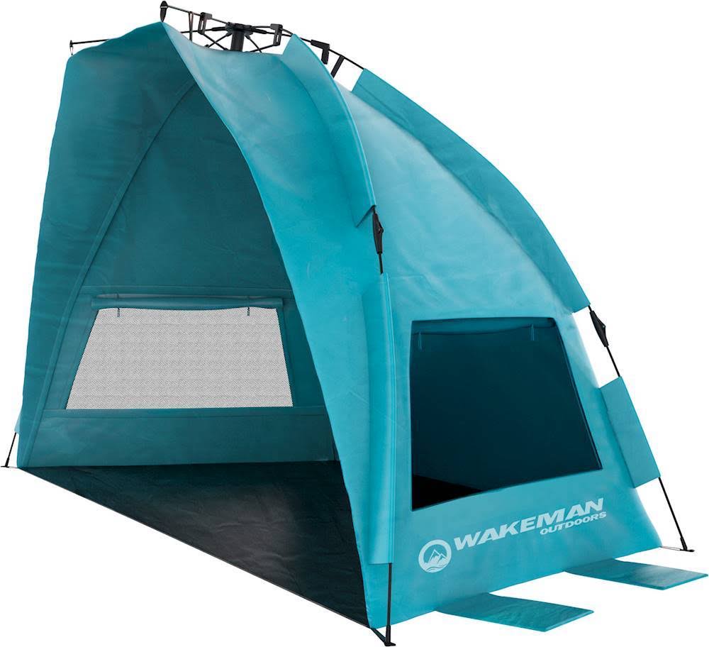 Pop-Up Beach Tent Turquoise P166237