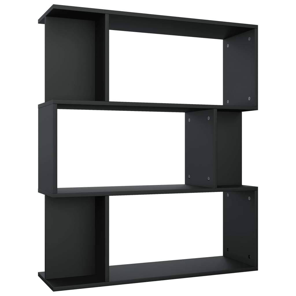Gray Book Cabinet Room Divider Chipboard R78058