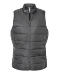 Women's Grey Puffer Vest T990500