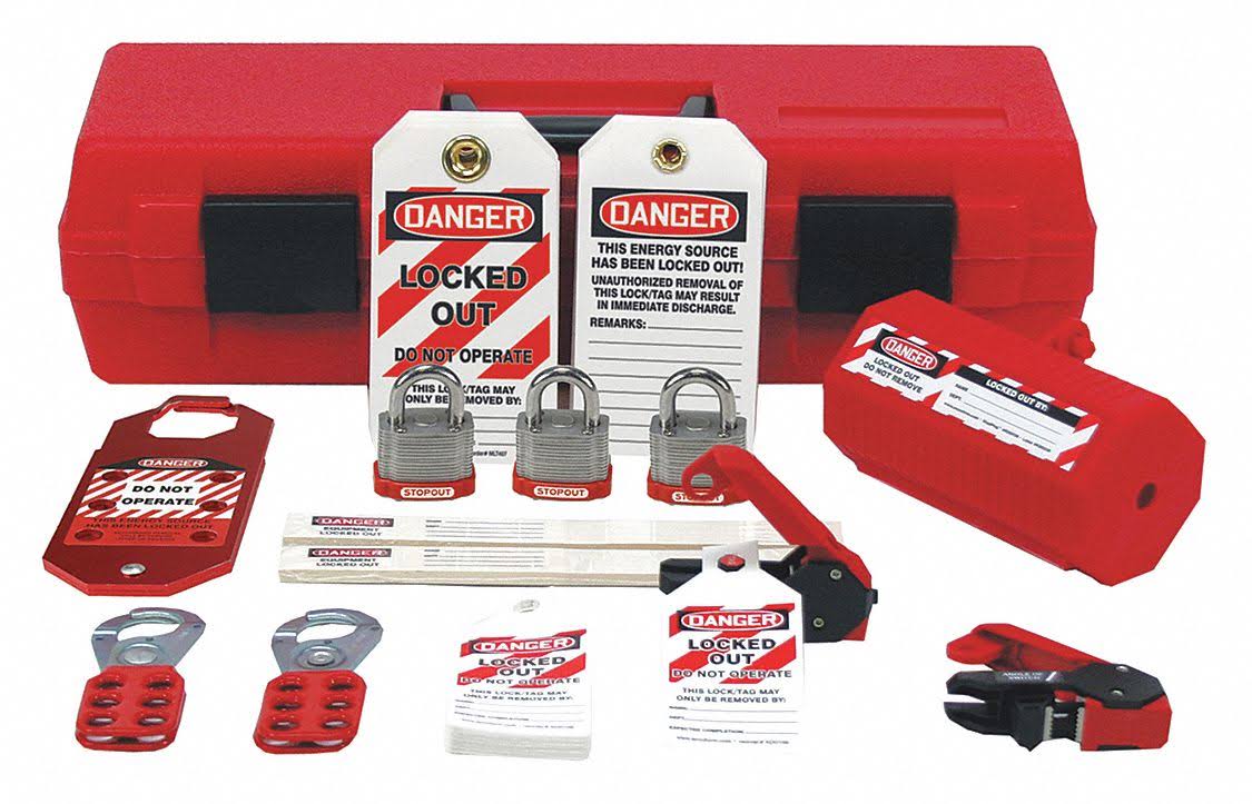 Red Portable Lockout Kit S601437