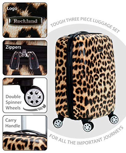 Pink Giraffe Hardside Spinner Luggage F981