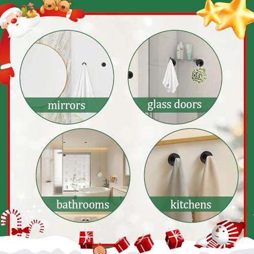 Suction Cup Hooks, 2 Gold S865471