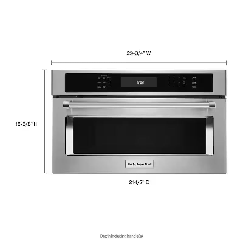 Built-In Microwave in Stainless Steel R962